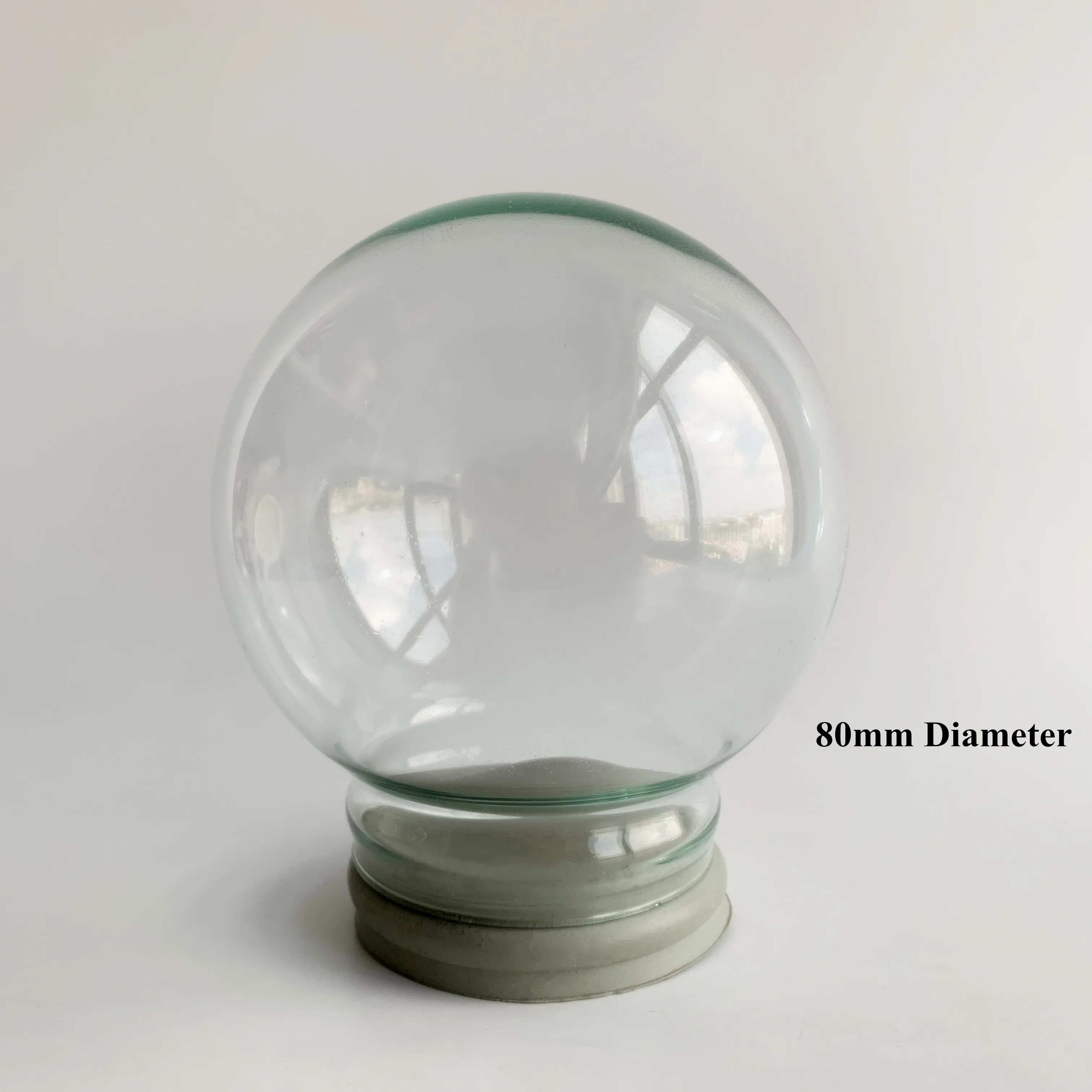Рекламный подарок пустой стеклянный снежный шар диаметром 45/65/80100/120 мм оптовая