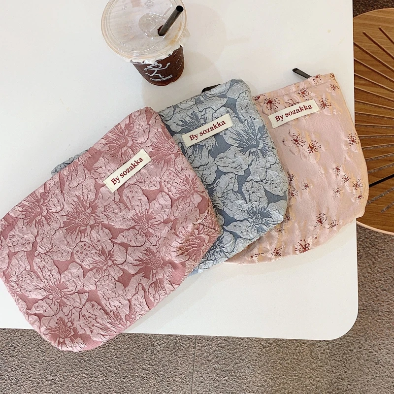 

Женская дорожная косметичка в стиле ретро, многофункциональный чехол для туалетных принадлежностей, повседневный кошелек для мелочи