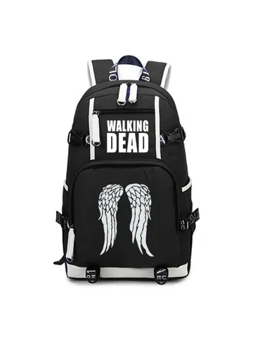 Рюкзак «Ходячие мертвецы» для девочек-подростков и мальчиков, рюкзак для возвращения в школу, холст, дорожный рюкзак для женщин и мужчин, рюкзак для ноутбука Mochila