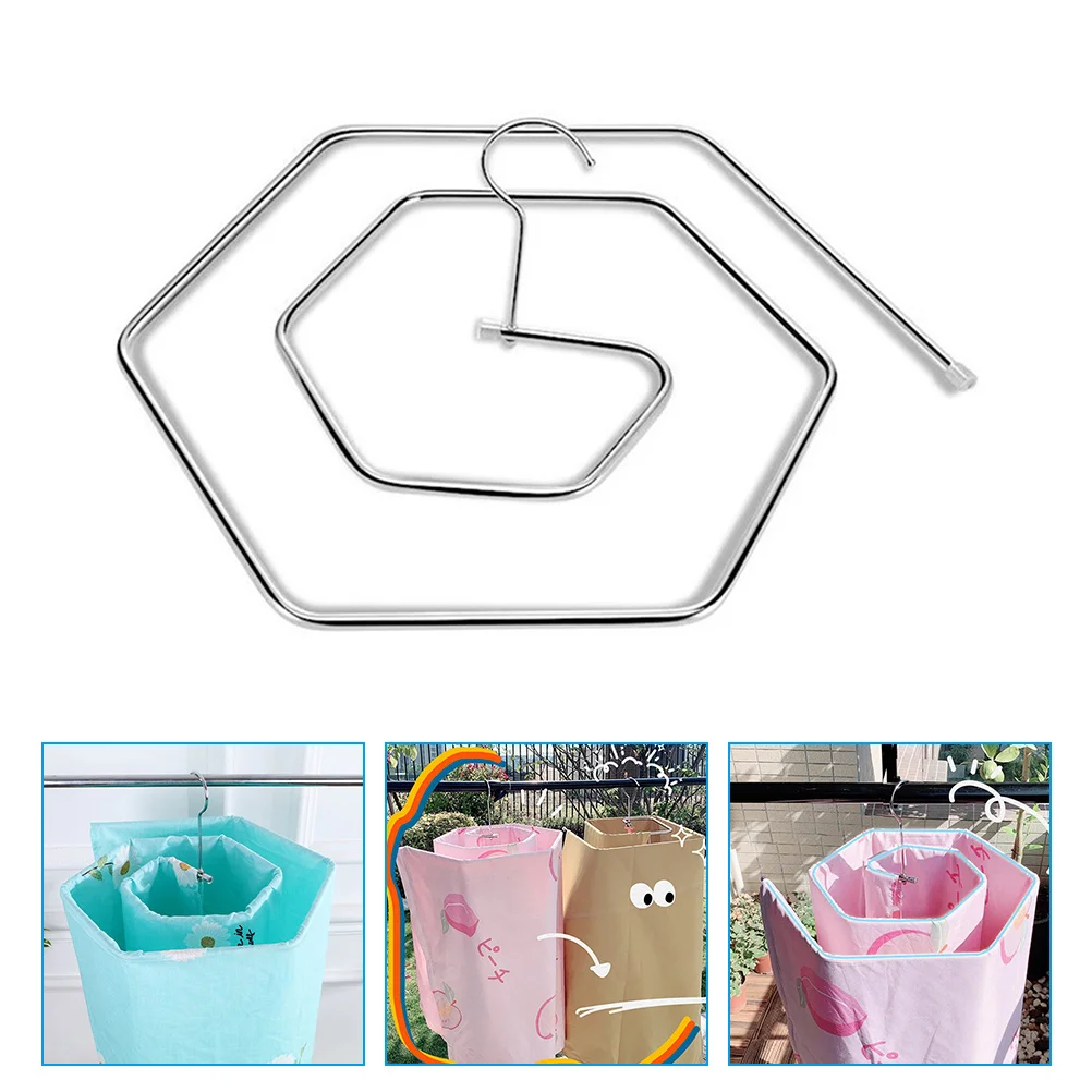 

Hanger Rack Drying Quilt Spiral Laundry Clothes Blanket Sheet Bed Dryer Drip Children Hanging Balcony Racks Sock Stand Storage