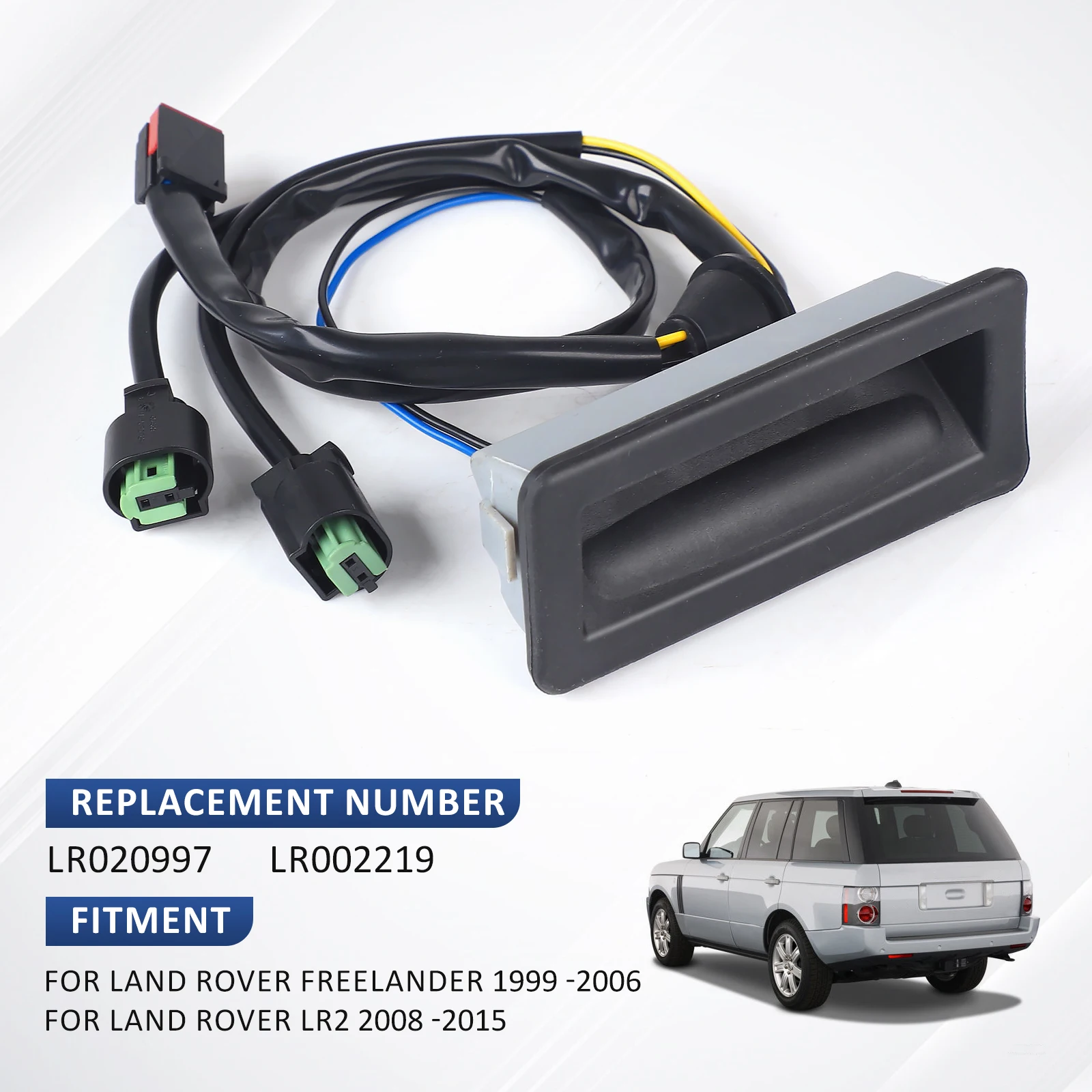 LR 020997 042648 002219 Задний багажник ручка открывания переключатель кнопка проводки для