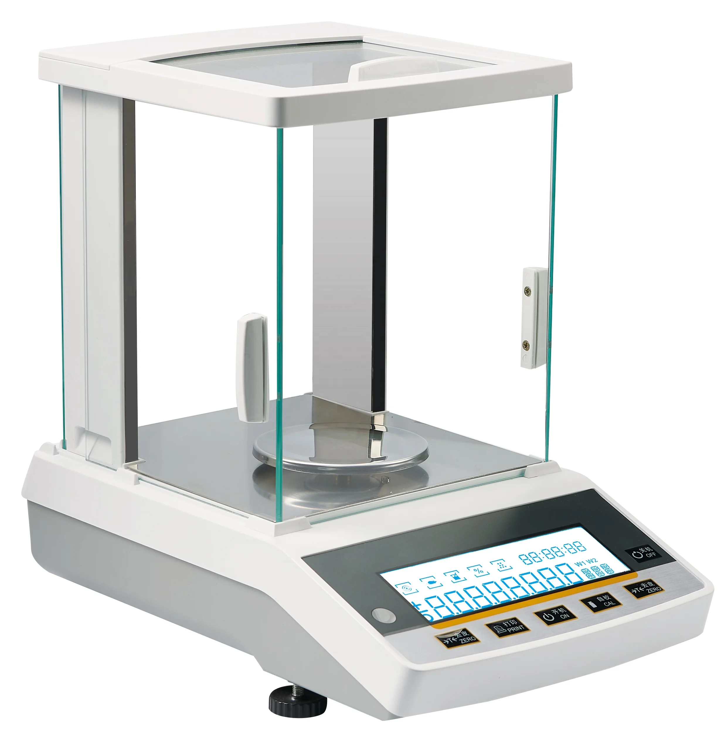 

Rs232/USB output interface 80g 0.01mg analytical balance precision jewellery scale