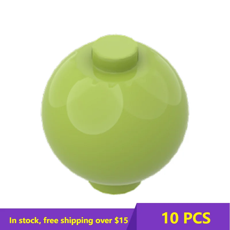 

10PCS MOC Bricks Assembles Particles 20953 Spherical Mini Bricks Building Blocks DIY Replaceable Parts Toys For Children Gifts