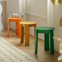 creative stool nordic home living room modern minimalist low stool small round stool household items dropshipping moojou