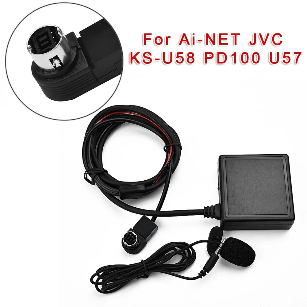 

1x Wireless Bluetooth Adapter AUX USB Cable Adapter Audio MIC Handsfree For Alpine CVA-1004 Music Receiver Accessories