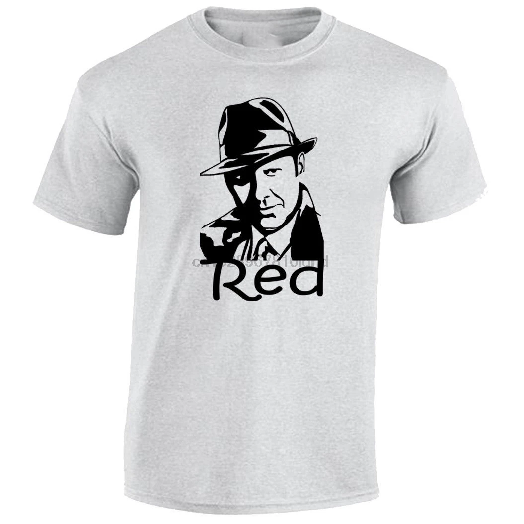 Красная футболка Раймонд Реддингтон черный список мужской подарок | Футболки