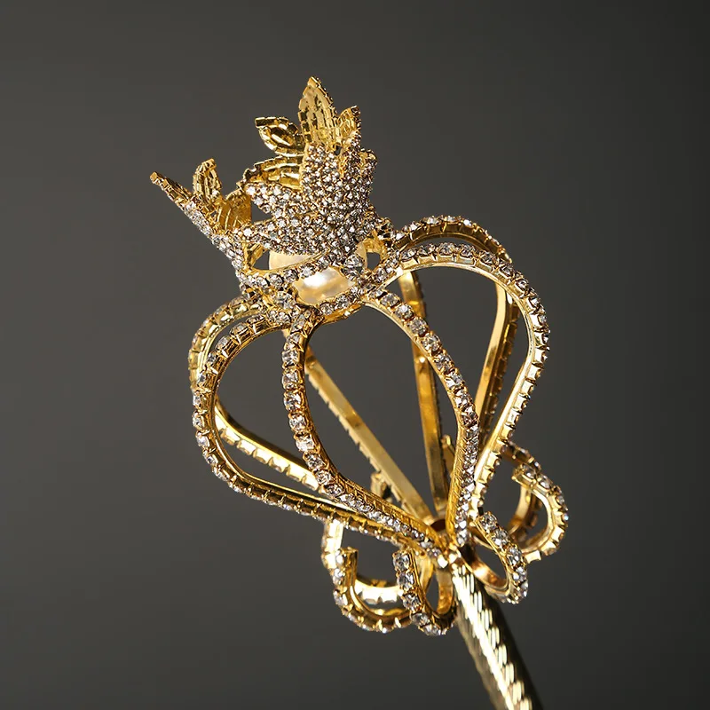 Новый фестиваль утолщенный и усиленный скипетр изысканный полый реквизит Cetro для