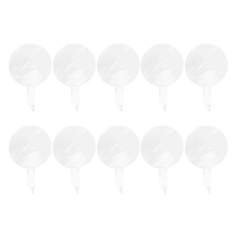 D0AD 10 шт. прозрачный пузырьковый шар многоцелевое украшение день рождения фон декор