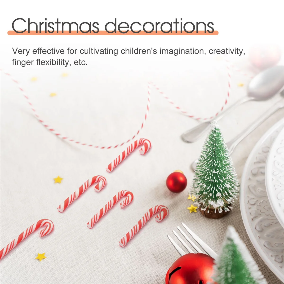 Рождественская конфетная трость ручной работы