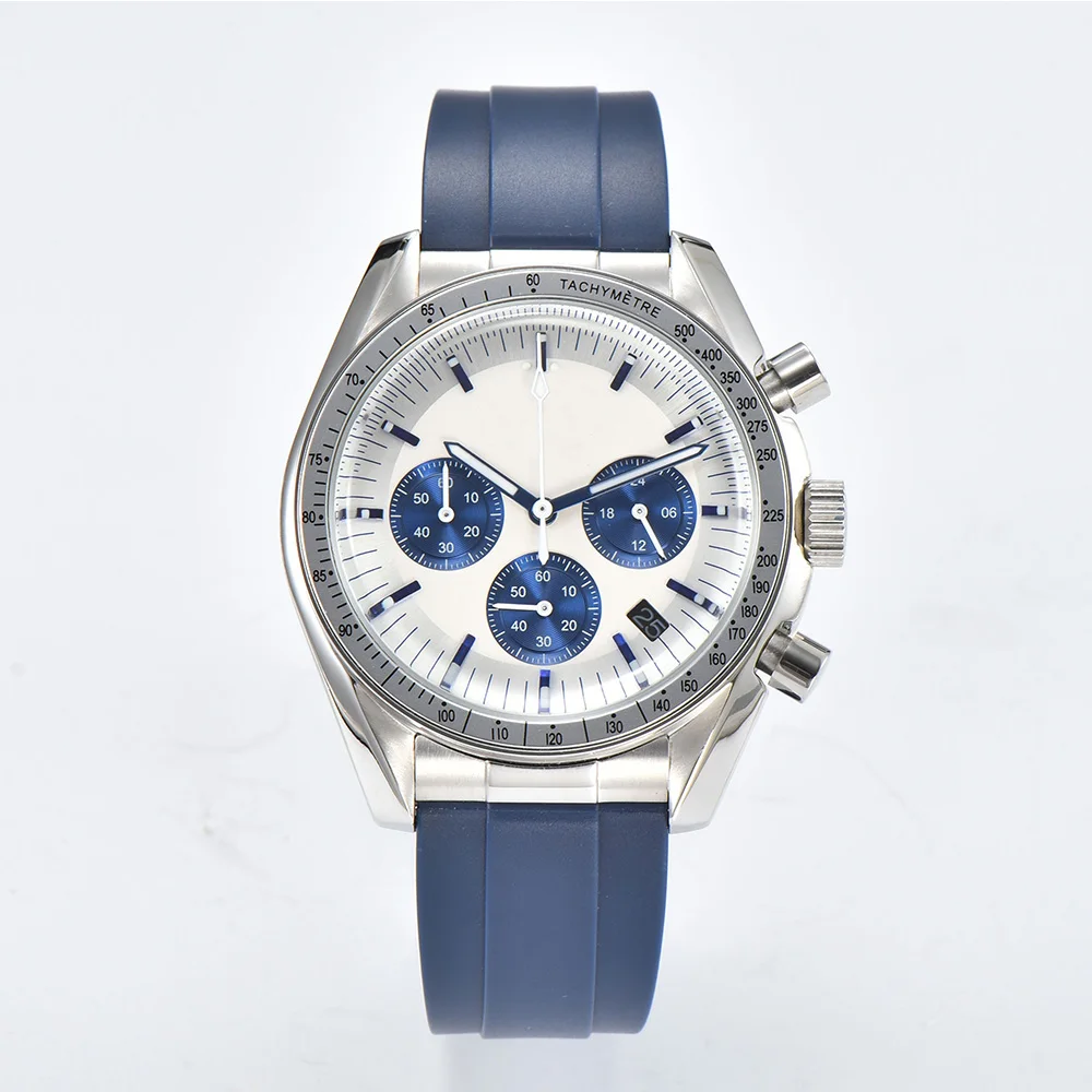 Модные мужские часы с автоматическим календарем и логотипом на заказ 40 мм VK63