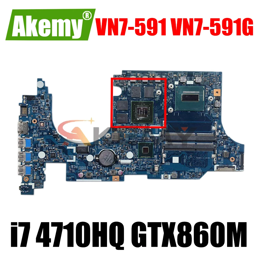 

Материнская плата для ноутбука Acer aspire Φ 14206-1 448.02W02.0011 CPU i7 4710HQ GPU GTX860M протестирована 100% работа