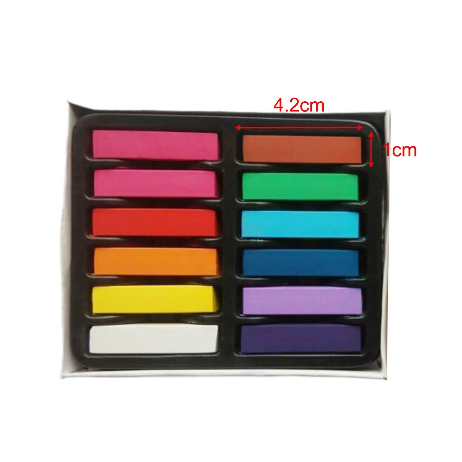 Diy Makeup 12 Colors Washable Hair Color Temporary Hair Dye For Girls Boys Children's Day Halloween