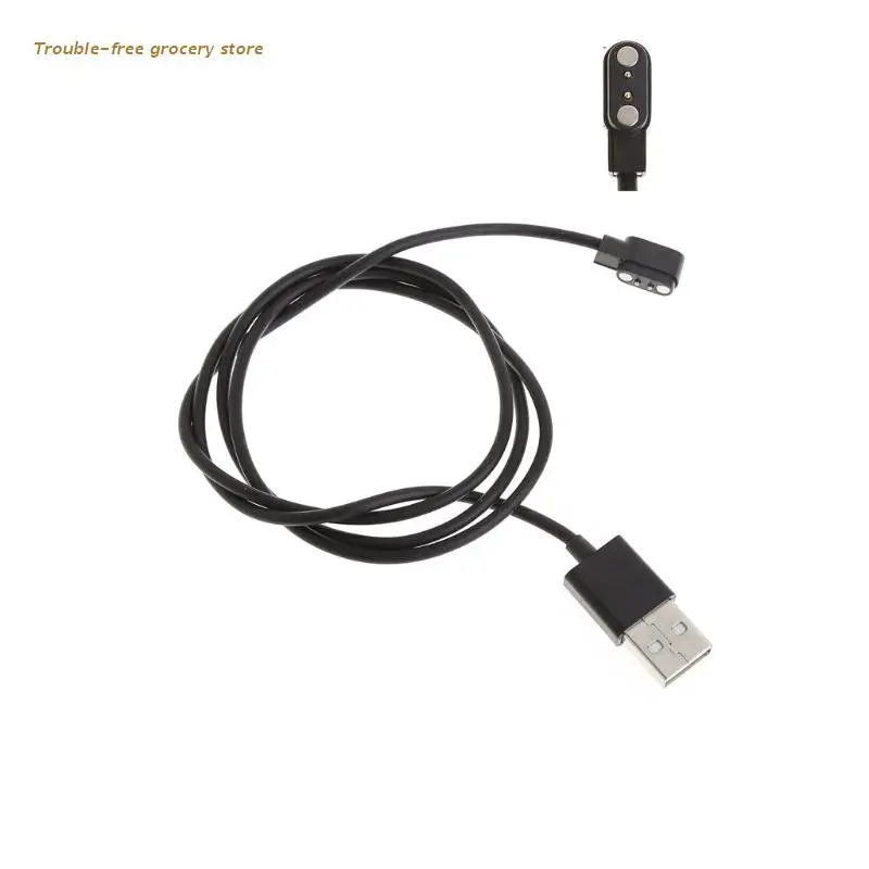 

Магнитный зарядный USB-кабель 80 см, шнур для умных часов с магнитной вилкой 2,84 мм