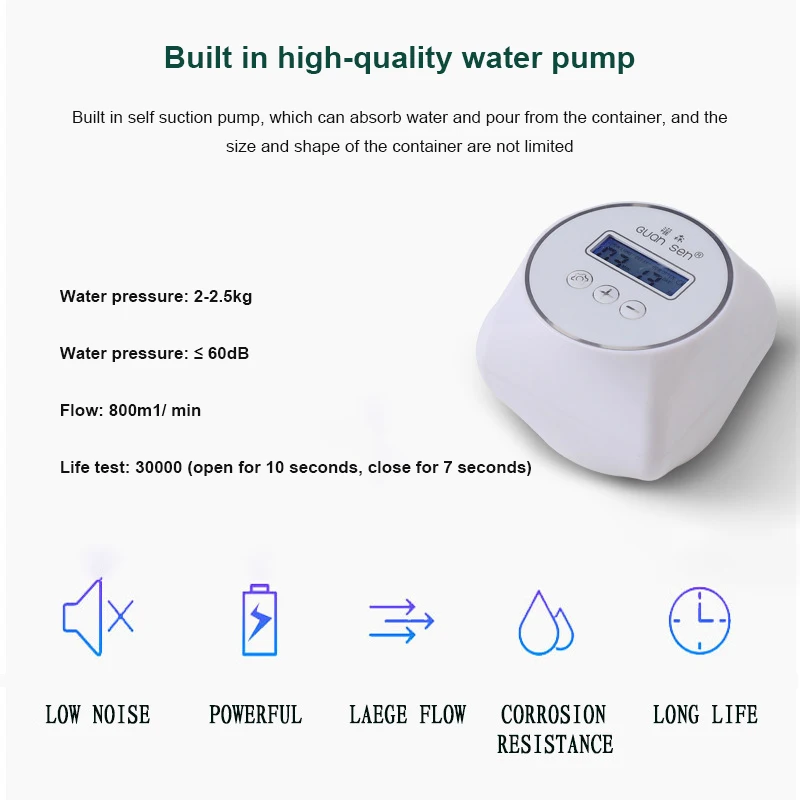 

Garden Automatic Watering Timer Electronic Irrigation Controller Garden Watering Control System for Lawn Sprinkler Watering Tool