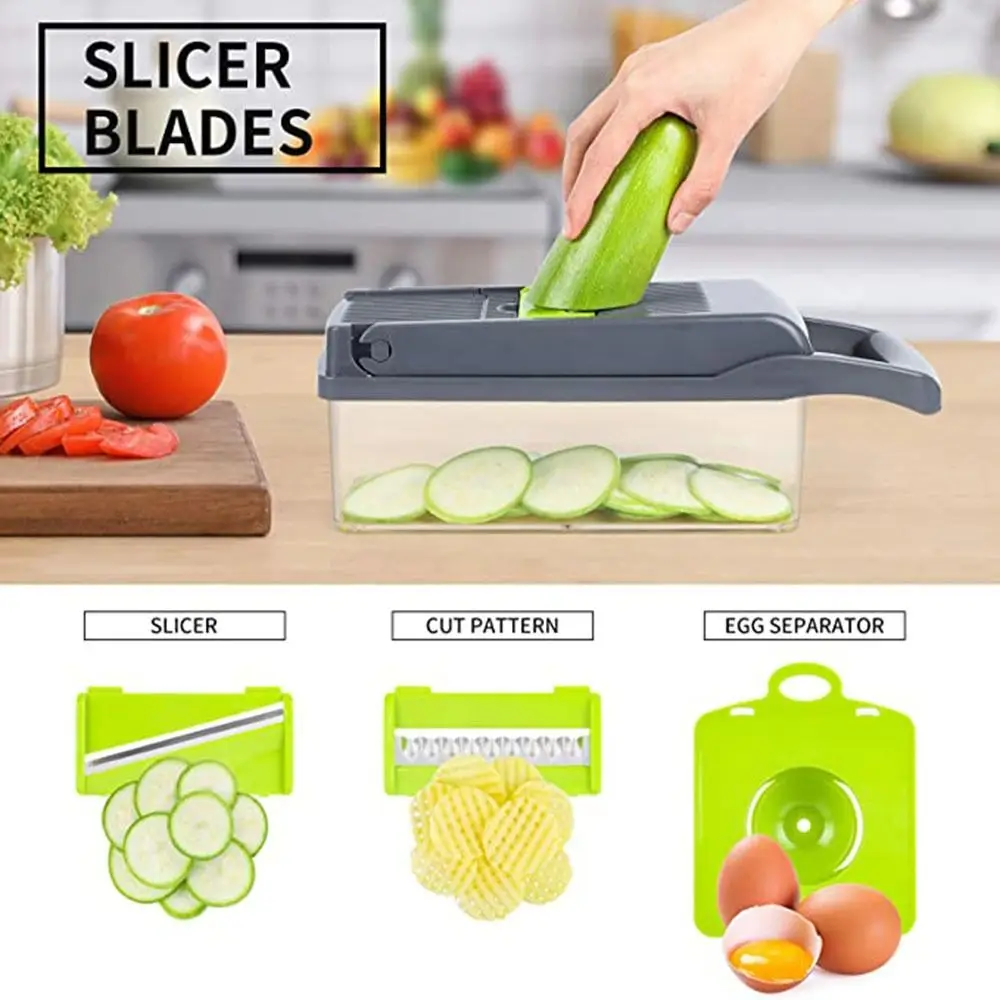 

Food Grinder Slicer Vegetable and Fruit Stainless Steel Shredder Cheese Cutter Shredder Onion Chopper Vegetable Chopper