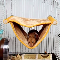 top sell hamster hanging house cage sleeping nest pet bed rat hamster guinea pig rabbit toys cage swing pet small animals supply