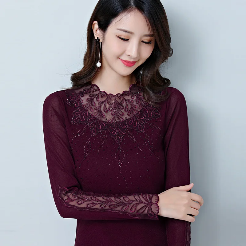 Новинка 2024 осенне-зимняя женская футболка с длинными рукавами элегантные тонкие