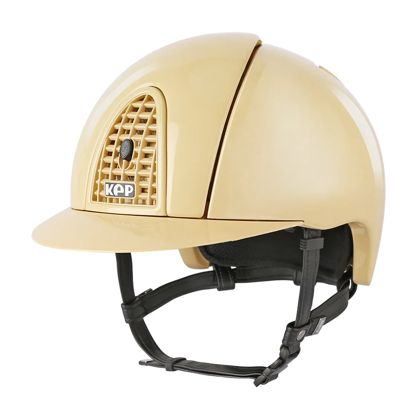 Шлем для верховой езды желтого цвета