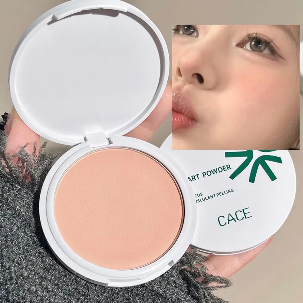 Пудра для лица прозрачная белая матовая компактная