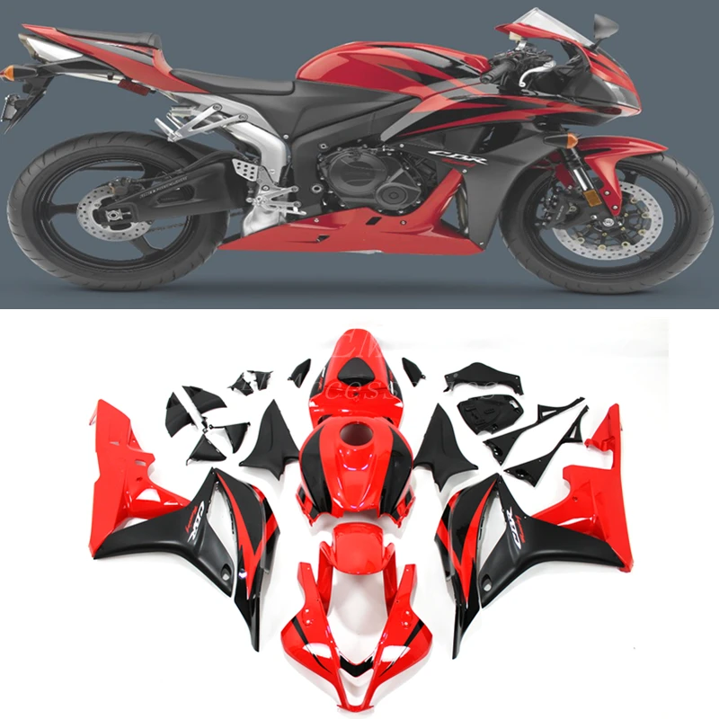 

CBR600RR 07 08 Fairing Bodywork Rear Tail Tank Mudguard Fender Nose Side Cover Cowl Mid Panel For HONDA CBR600RR 2007 2008