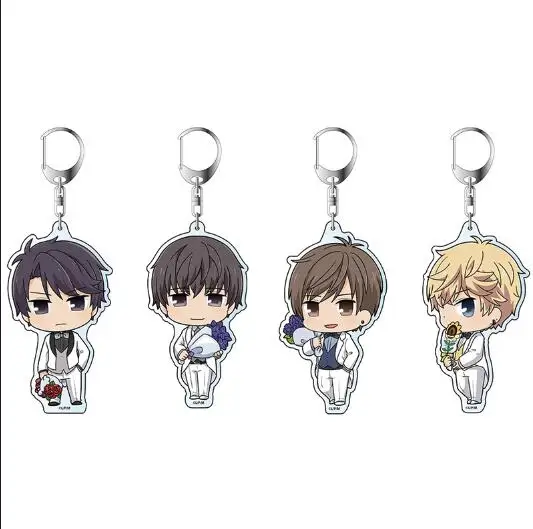 

Anime Love Producer Victor Lucien Keychain Cosplay Acrylic Figure Keyring Kids Toy 9622