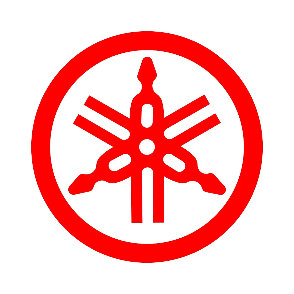 Виниловый отражающий стикер Yamaha для мотоциклов с эмблемой Mt 07 125 Yzf R1 Nmax Tracer Fz6 Raptor R15 Wr450f Logo on баке.