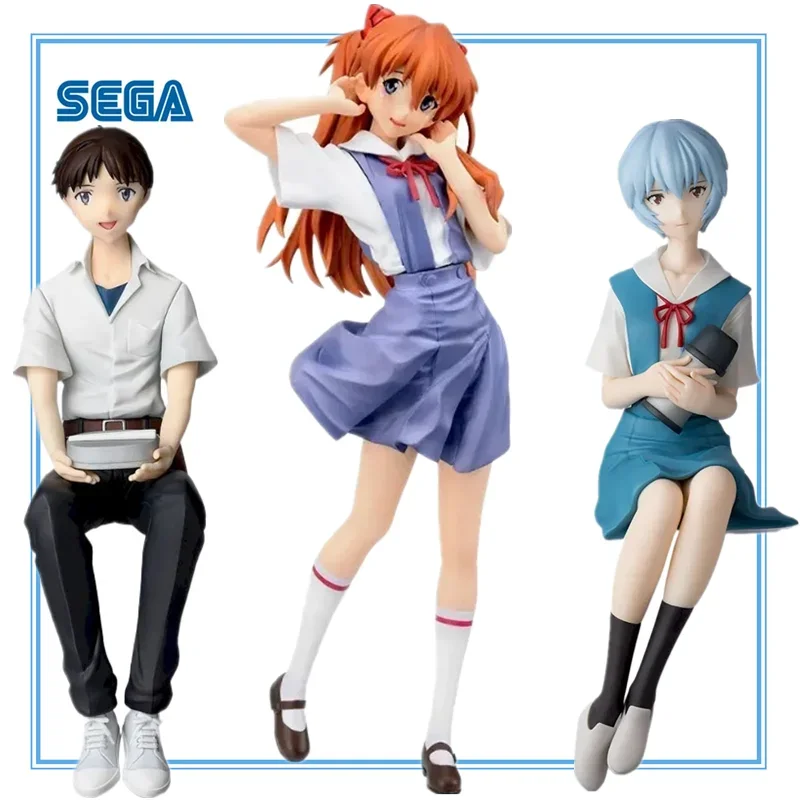 Фото В наличии: Оригинальная фигурка SEGA по аниме Neon Genesis Evangelion XStellar Soryu Аска Лэнгли в униформе, 21 см, модель-игрушка, подарок №1