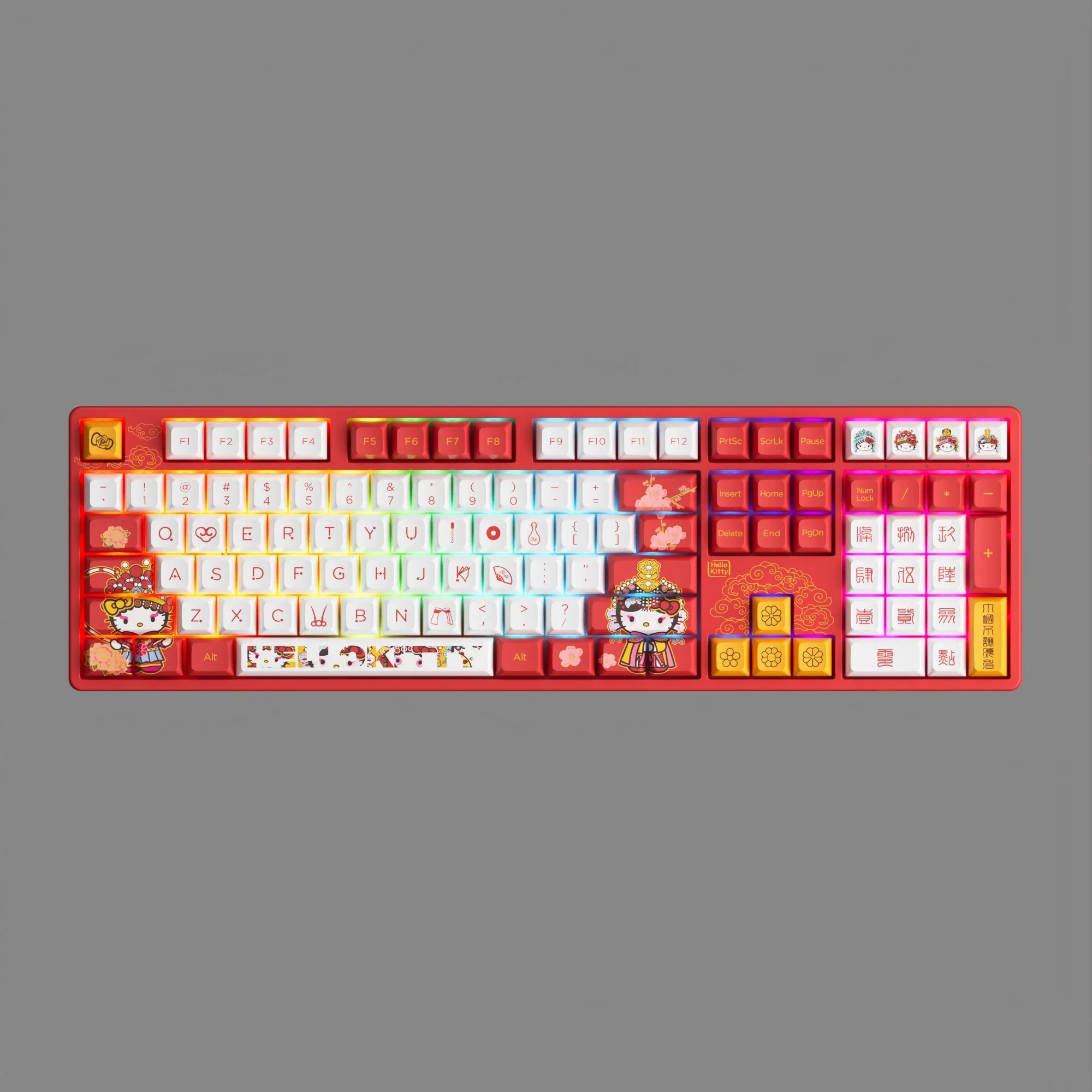 

Akko 5108S Peking Opera (B) RGB Backlit Full-Size Mechanical Gaming Keyboard Wired 108-key JDA Profile PBT Dye-Sub Keycaps
