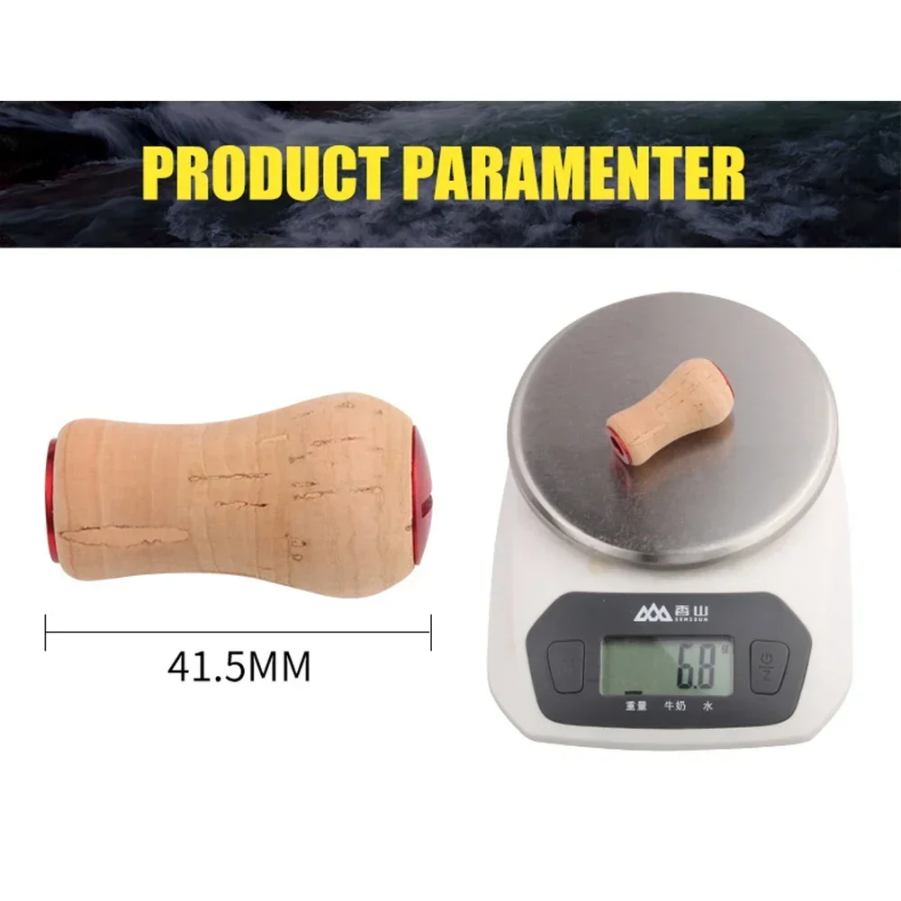 Рыболовное колесо с деревянной ручкой ручка FOR-SHIMANO FOR DAIWA CastingBait спиннерная