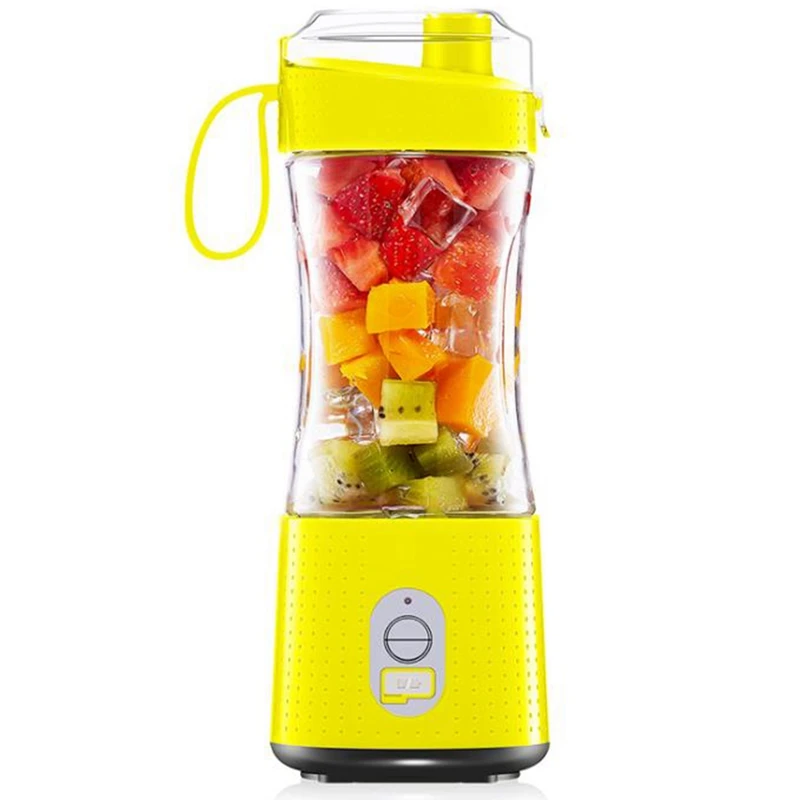 

Portable Blender Personal USB Rechargeable Juice Cup 13Oz Mini Handheld Fruit Mixer For Travel Home Office Sports