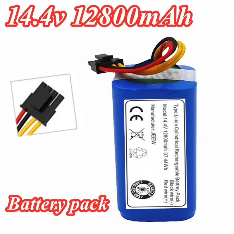 

Hochwertig 14.4v 12800nAh Li-Ion Batterie Für Cecotec Conga1290 1390 1490 1590Staubsauger Genio Deluxe370 Smart Home Accessoires