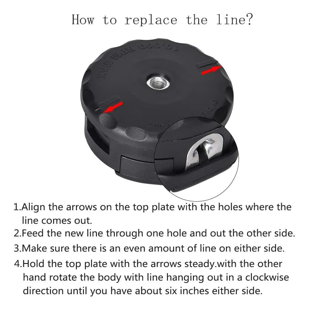 

Trimmer Head For Echo SRM-225 SRM-230 For Speed Feed 400 For Echo Eater Brushcutter Brush Cutter Head Grass Cutter Tools