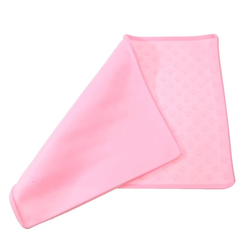 Jednorazowe silikonowe karmienie dla psów i kotów Antyprzywierające do wodoodporności Łatwe czyszczenia Wielofunkcyjne prz...