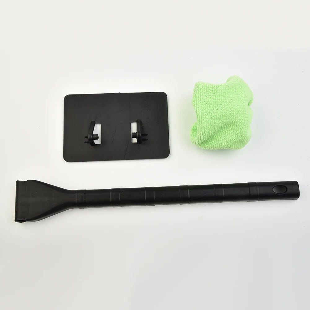 

Brand New Durable High Quality Replacement Useful Windshield Cleaning Brush Green Microfiber Multi-Site PP+ABS