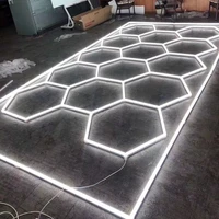 factory price led hexagon led ceiling detailing light