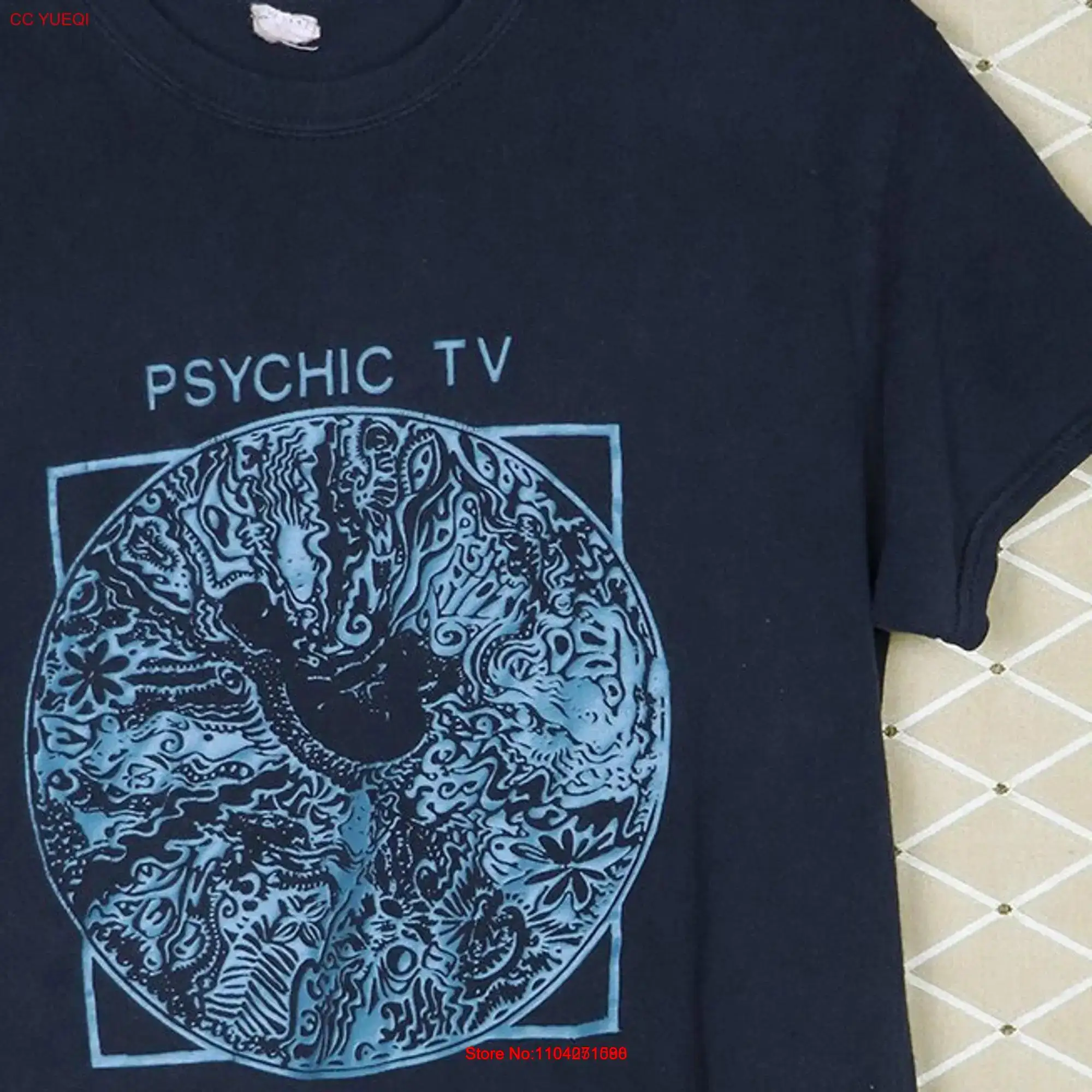 Футболка Psychic TV Throbbing Gristle винтажная редкая Genesis P Orridge PTV3 катушка Chris Cosey загрузка punk