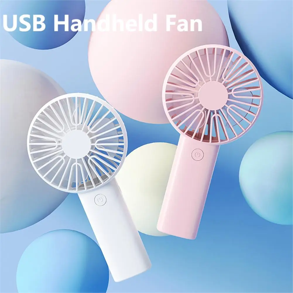 

Portable Mini Handheld Fan 3 Speed Adjustable Convenient Ultra-quiet Cooling Fan USB Charging Student Outdoor Travel Mini Fan