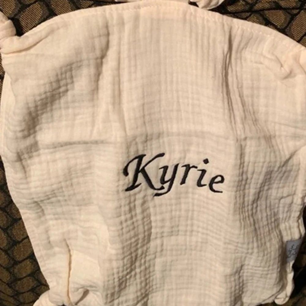 Подарочный набор для новорожденных мягкое одеяло с вышивкой Детские