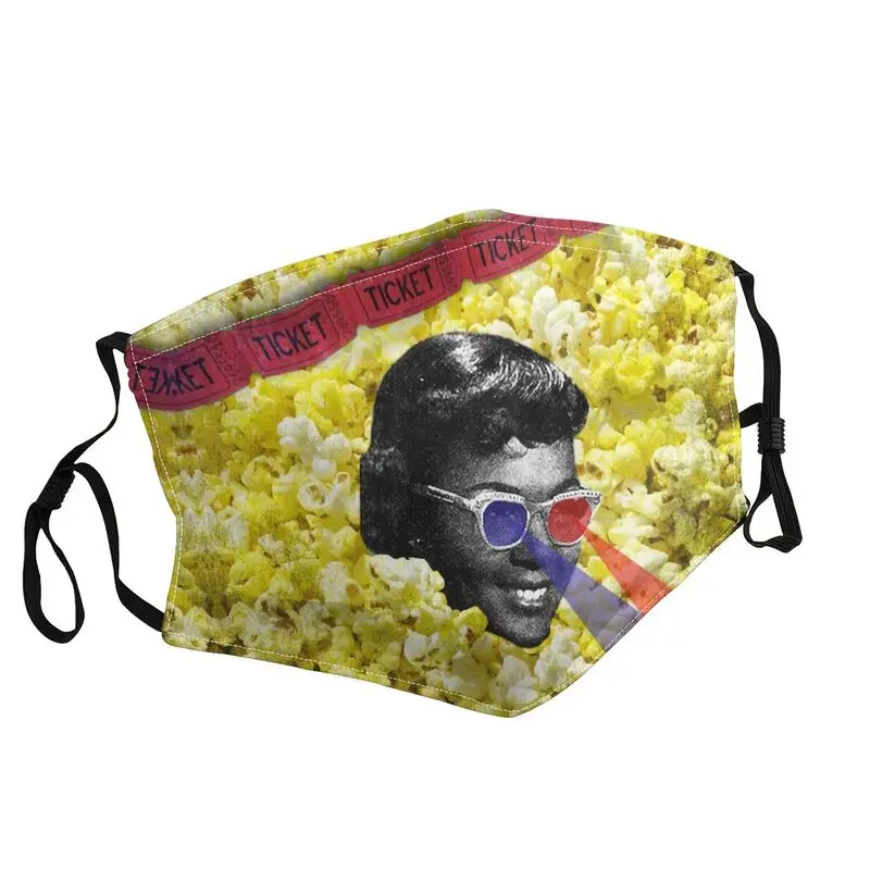 

Classic Movie Film Mouth Face Mask Washable Cinema Theater Gift Mask Adult Anti Dust Haze Protection Respirator Mouth-Muffle