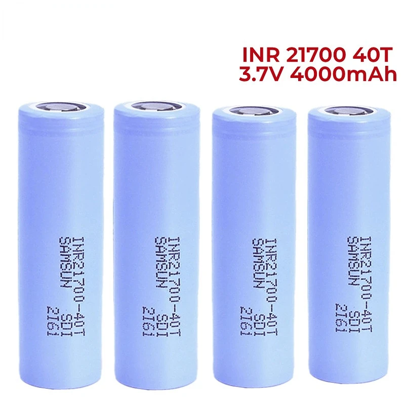 

Gratis Verzending 100% Originele 21700 4000mAh 30A 40T 3.7V Hoge Ontlading/Capaciteit Li-Ion Oplaadbare Batterij Pk 30T