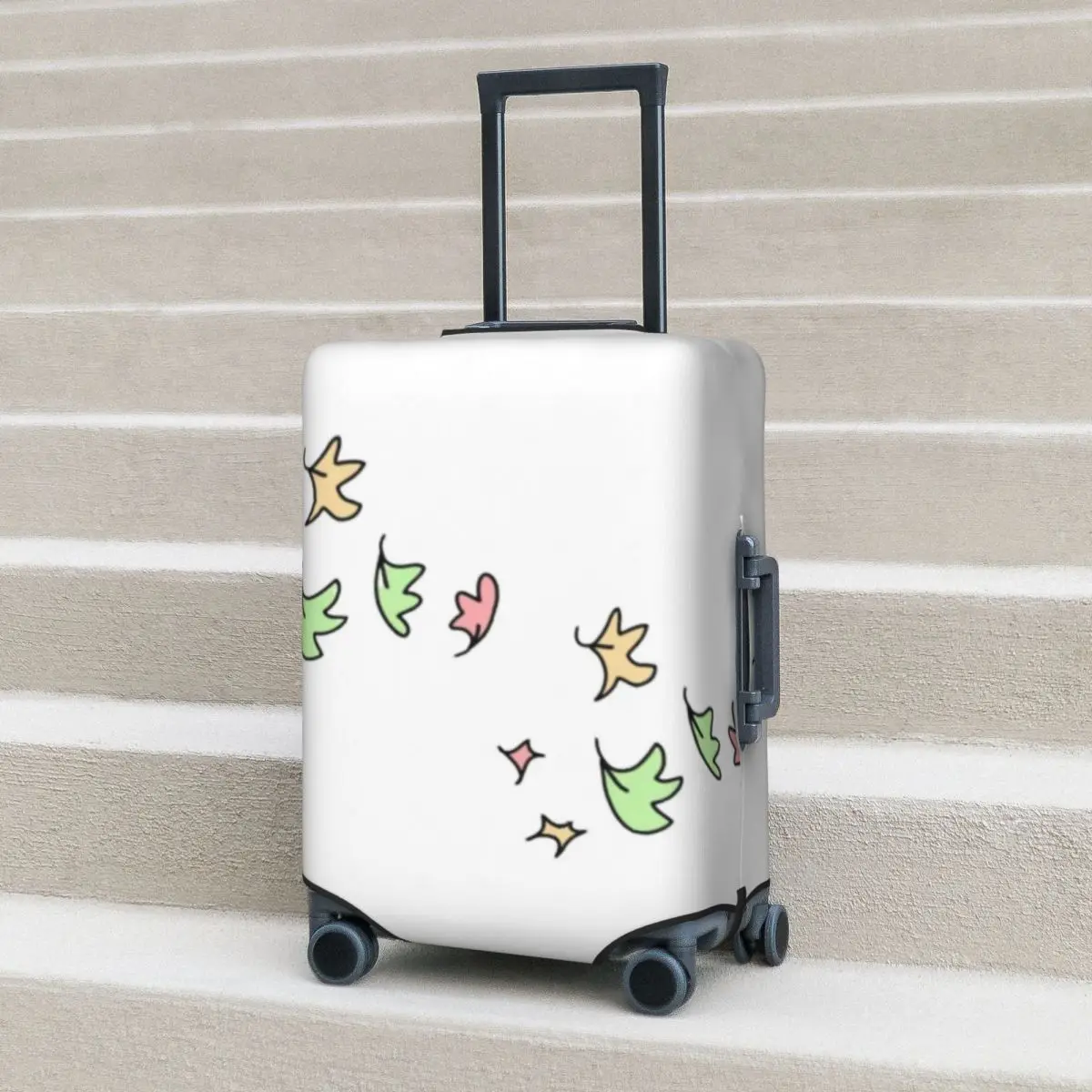 

Heartstopper Flying Leaves Suitcase Cover Charlie and Nick Hi novel Business Holiday Useful Luggage Accesories Protector