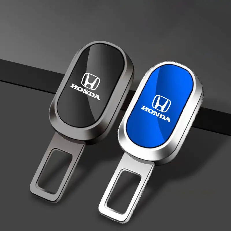 

Alloy Car Safety Buckle For Civic Accord XRV CRV HRV City FIT Brio BRV Extension Silencer Extender Clasp Insert Plug Accessories
