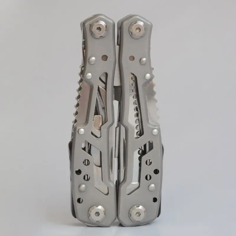 

Multifunction Stainless Steel Multi-tool Pocket Knife Pliers Folding Pliers Mini Portable Folding Pliers Drop Ship
