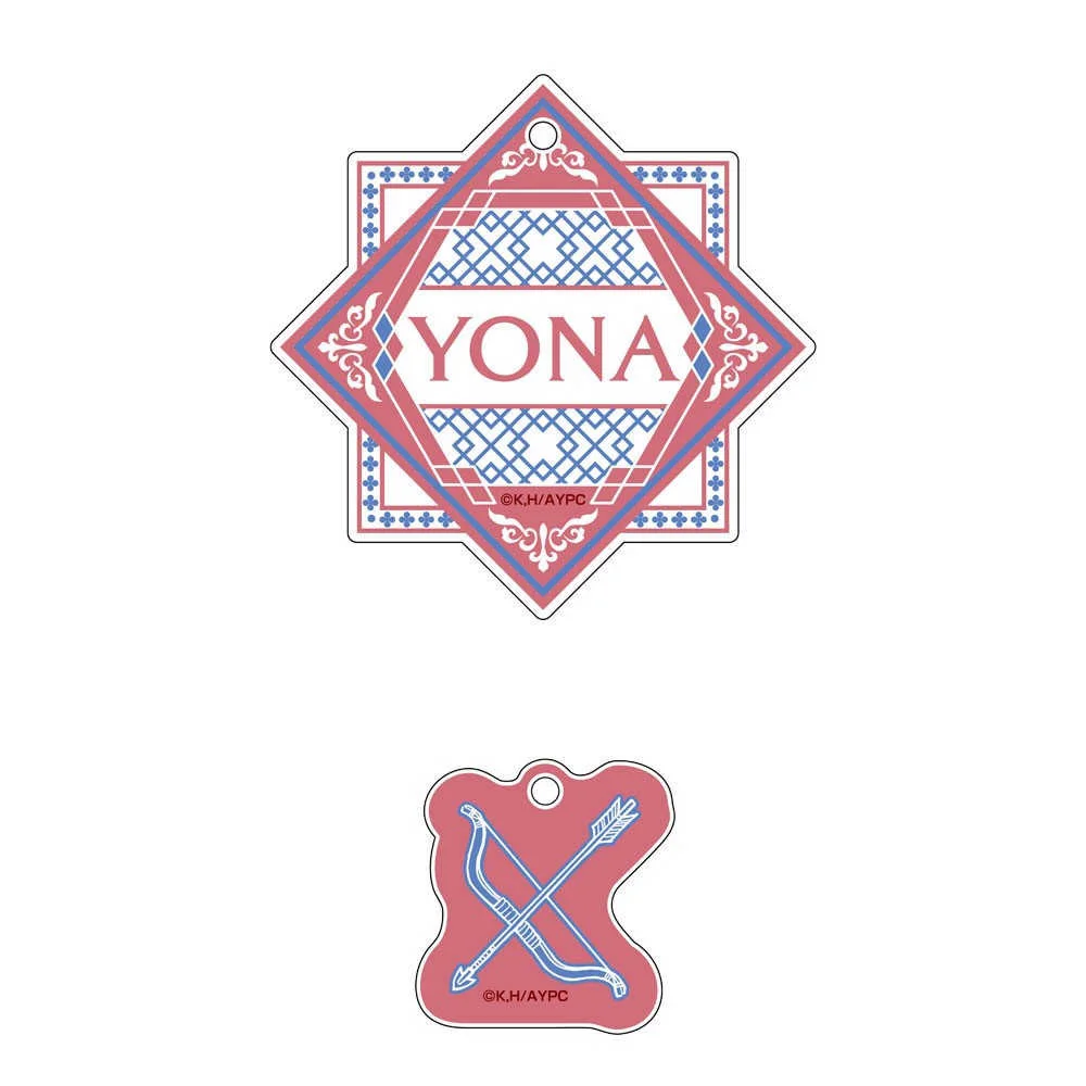 Подарки для фанатов игры аниме Akatsuki no Yona: Yun Kijia Son Haku Jieha Souon Shina акриловый брелок HD