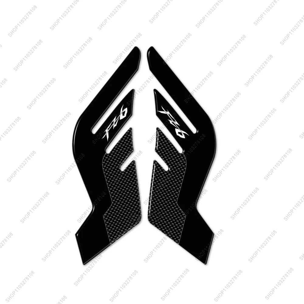 

Для YAMAHA FZ6 F Z6 fz6 комплект накладок на бак мотоцикла, защитная наклейка, топливное масло, 3D гель, комплект наклеек из смолы