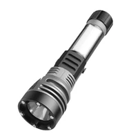 led flashlight with window breaker torch work light high lumens waterproof zoomable flashlight for camping emergencies use