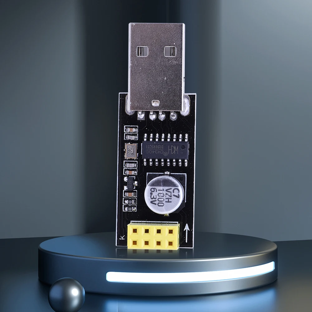 Адаптер USB CH340 для ESP8266, Wi-Fi модуль с поддержкой систем Windows, 1000 мкФ, твердотельный конденсатор