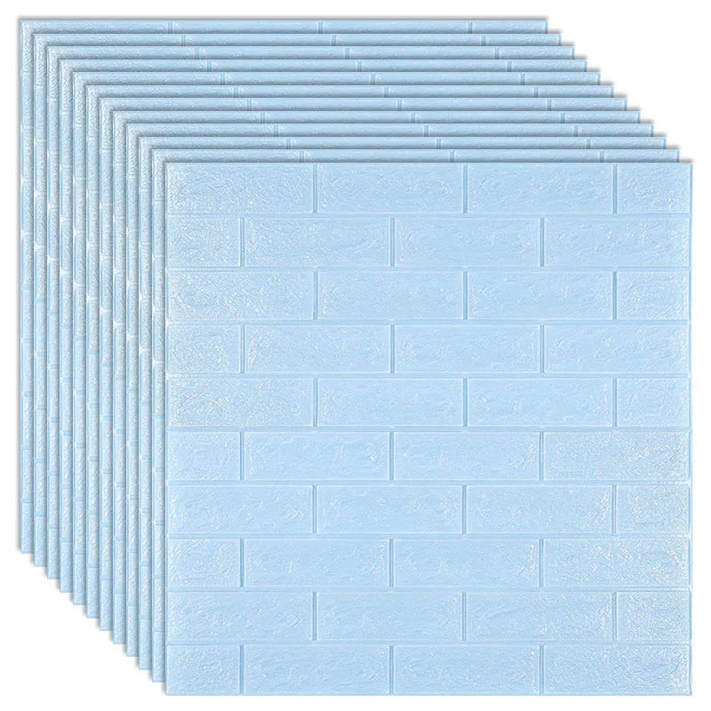 

70x77cm DIY Self Adhesive 3D Wall Stickers Bedroom Waterproof Foam Brick Room Wallpaper Wall Decor Living Wall Sticker For Kids