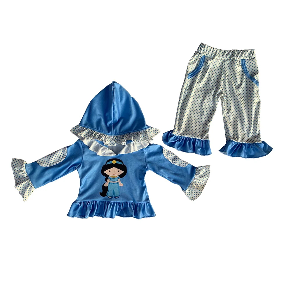 

Новая детская одежда с мультяшными принцессами и длинными рукавами