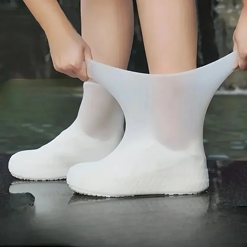 

Rainy Day Gear, водонепроницаемая силиконовая обувь, резиновые чехлы для дождевых сапог для уличного использования, ботинки для пыли, товары для дома и сада